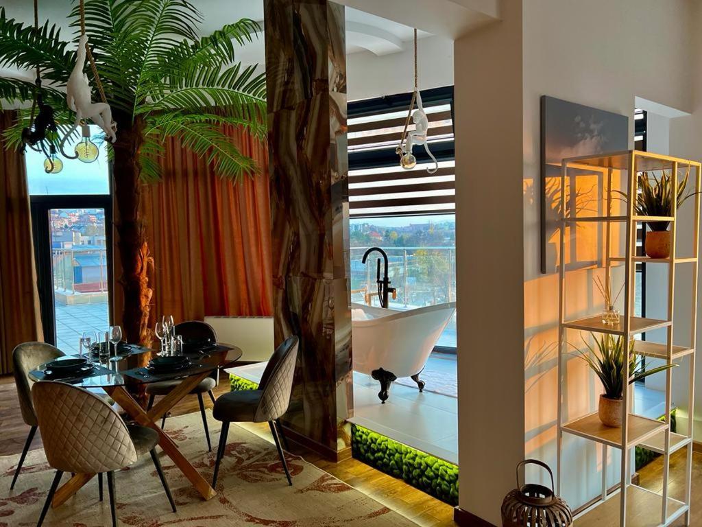 شقة Roof Top Luxury بلاغويفغراد المظهر الخارجي الصورة